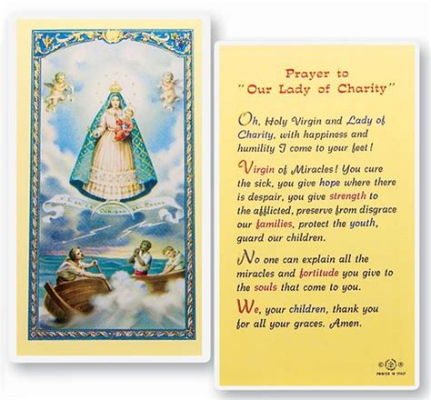 prayer to our lady of charity|Our Lady of Charity – christianapostles.com.